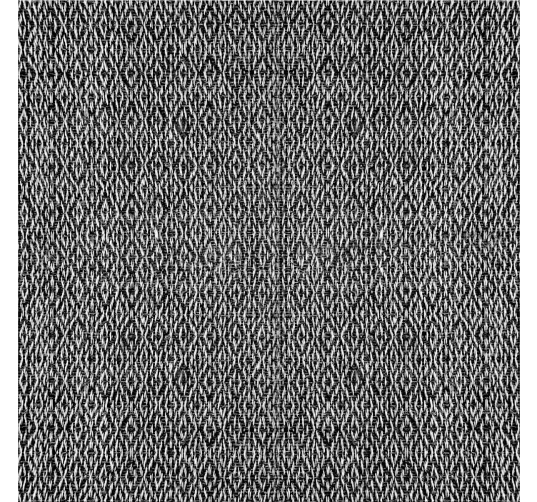 Szövet hatás Fekete Tapéta - TenStickers