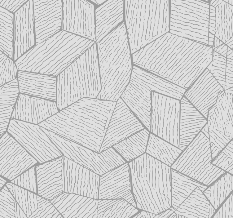 Afrikai szövet hatás Szürke tapéta - TenStickers