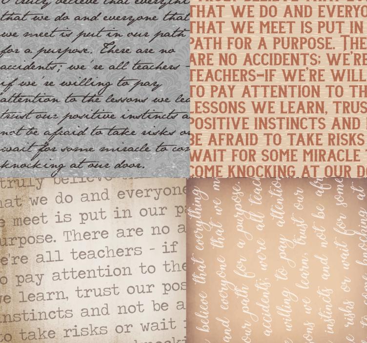 Inspiráló idézetek Tapéta felirat - TenStickers