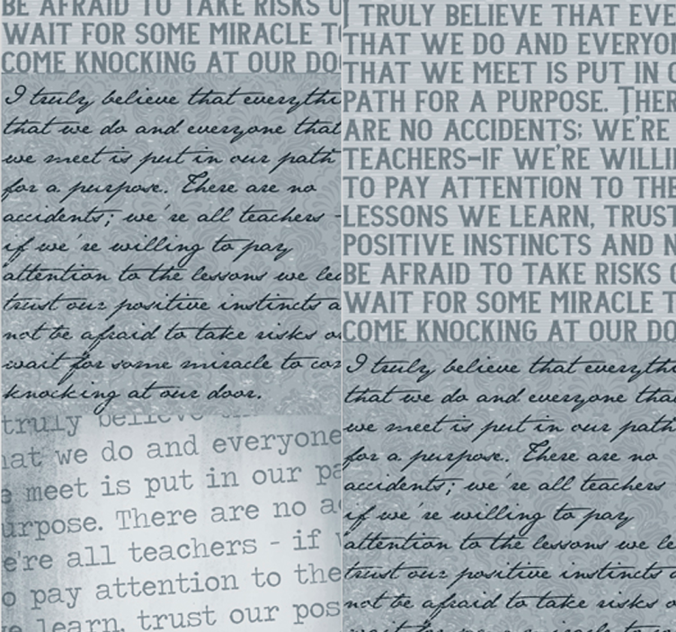 Inspiráló szöveg Tapéta felirat - TenStickers