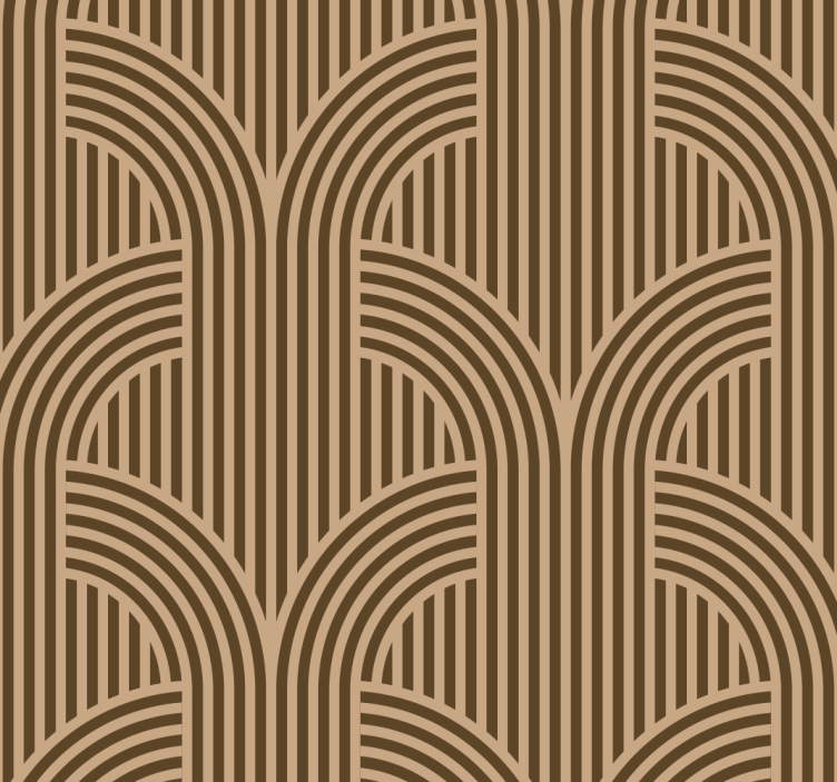 Art deco ív Tapéta Geometriai - TenStickers