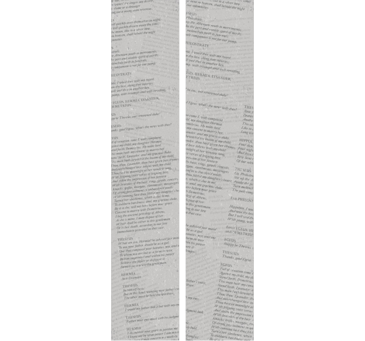 Irodalmi forgatókönyv szövege Tapéta felirat - TenStickers