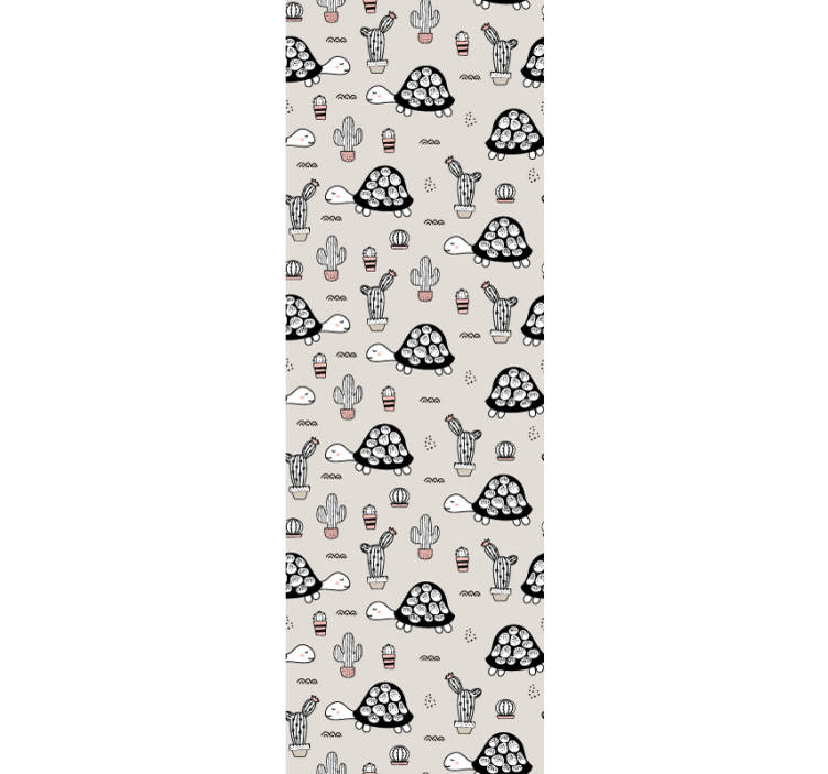 Teknős minták Allati tapéta - TenStickers