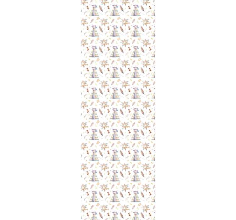 Nyugati sátor minta Egyedi tapéta - TenStickers