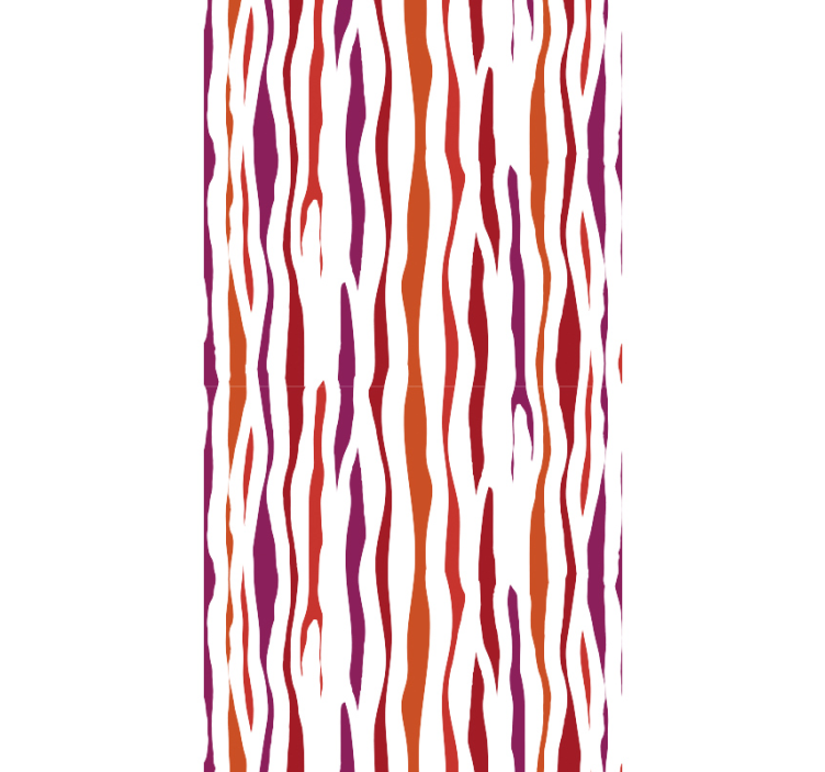 Csíkos, különböző árnyalatú tapétával - TenStickers