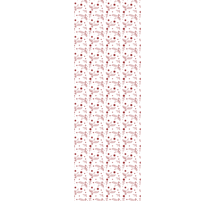 Madarak és pöttyök Allati tapéta - TenStickers