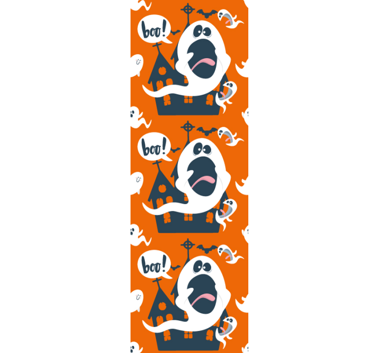 Szellemek és kísértetek Tapéta halloween - TenStickers