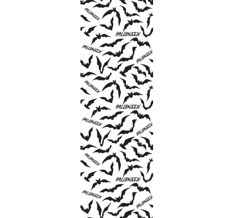 Denevér mintás tapéta - TenStickers