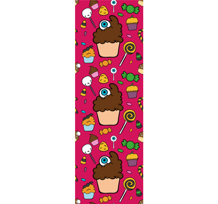 Díszes poharak tapéta - TenStickers