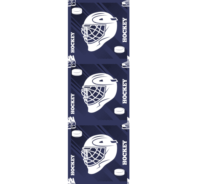 Jégkorong sisak tizenéves hálószoba tapéta - TenStickers