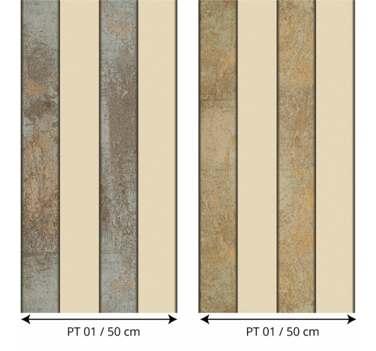 Beton csíkos tapéta stílusa - TenStickers