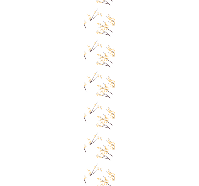 Finom virágágak Tapéta Virágok - TenStickers