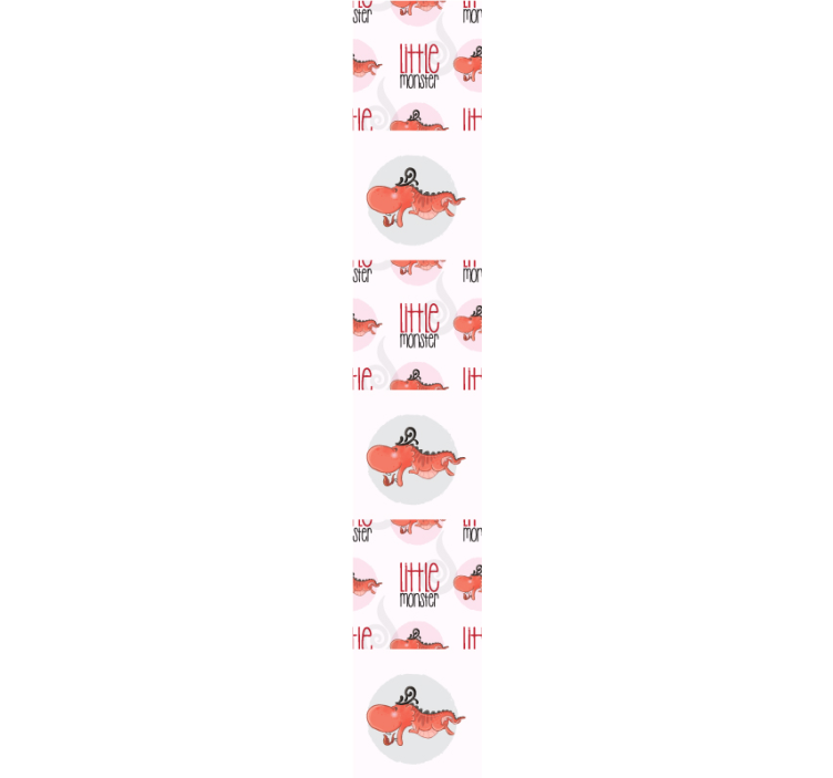 Kis szörny dizájn Allati tapéta - TenStickers