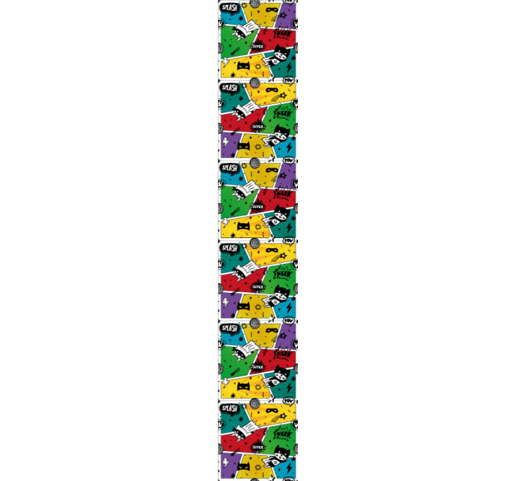 Gyerekek szuperhős gyerek tapéta - TenStickers