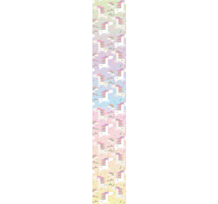 Szivárvány háttér Allati tapéta - TenStickers