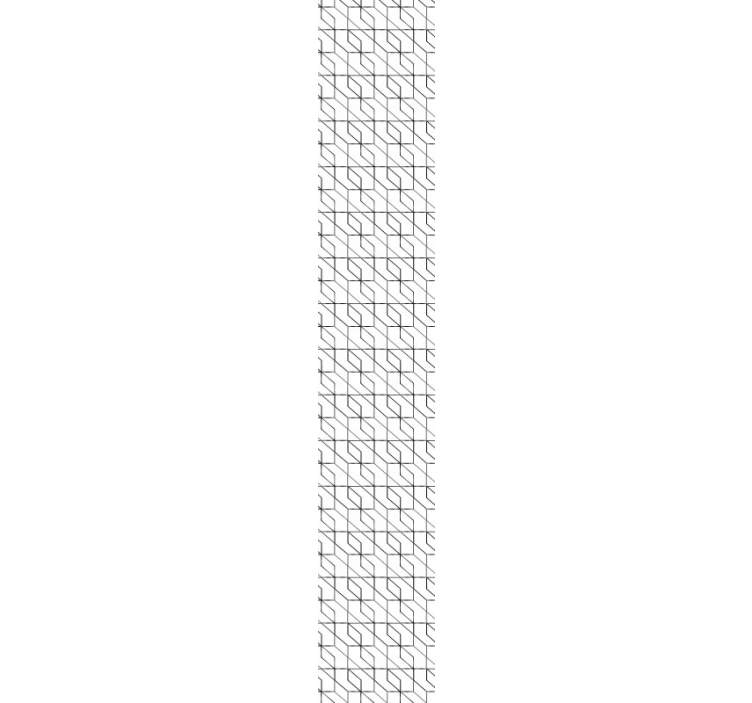 Stílusos vonalelrendezés Nappali tapéta - TenStickers