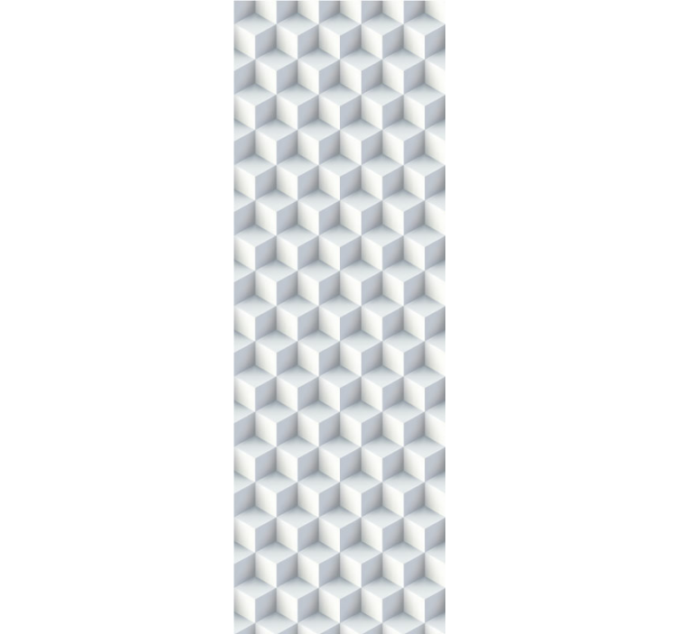 Köbös illúzió Tapéta Geometriai - TenStickers