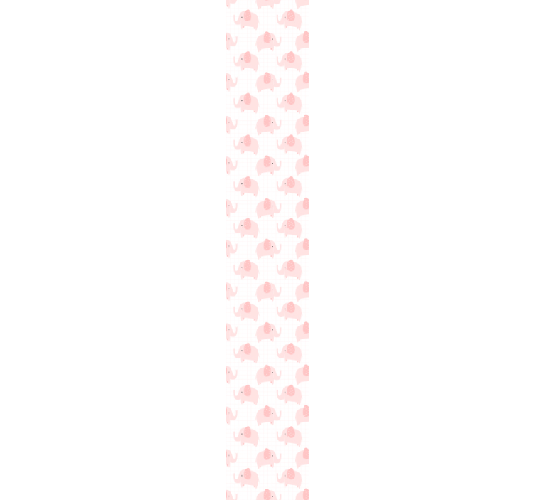 Játékos elefánt motívum Tapéta Elefánt - TenStickers