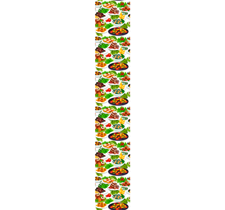 Szicília ikonok konyha tapéta - TenStickers