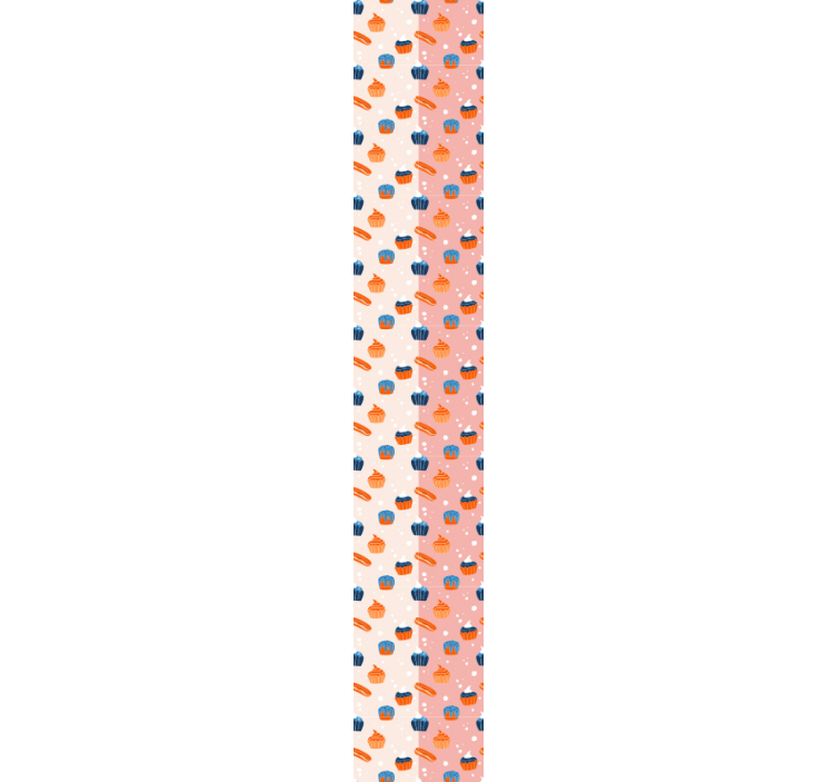 Színes cukrász tapéta - TenStickers