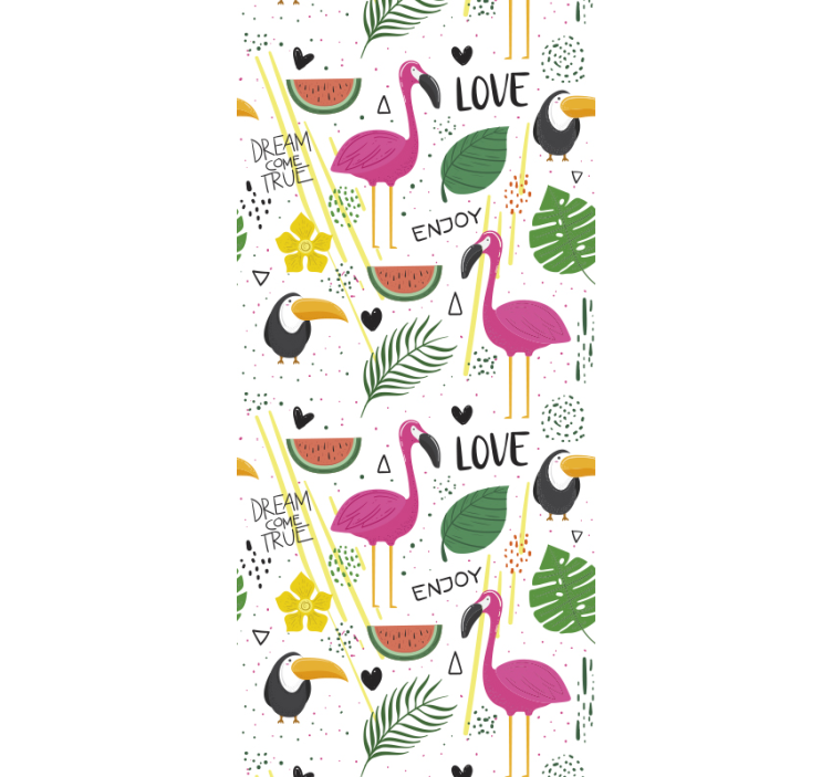 Flamingó álmok Gyerekszoba tapéta - TenStickers