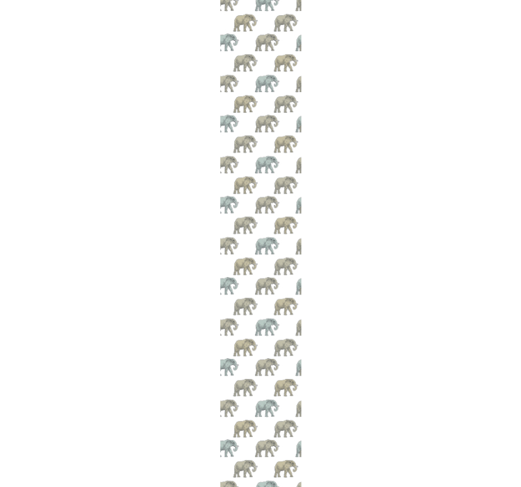 Elefántfelvonulás Tapéta Elefánt - TenStickers