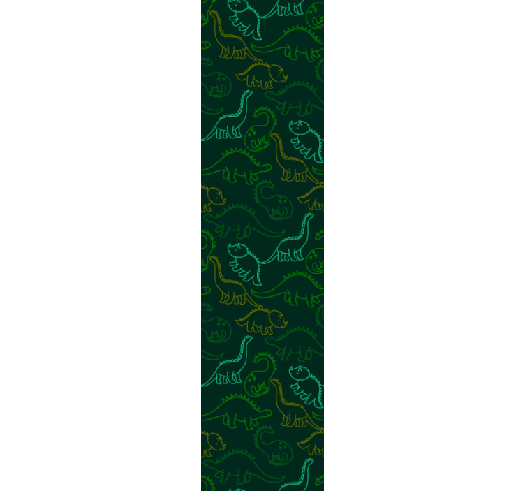 Dinoszaurusz doodles Tapéta Dinoszauruszok - TenStickers