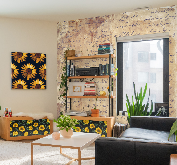 Róma és júlia szerelmes vers betűkkel tapéta - TenStickers