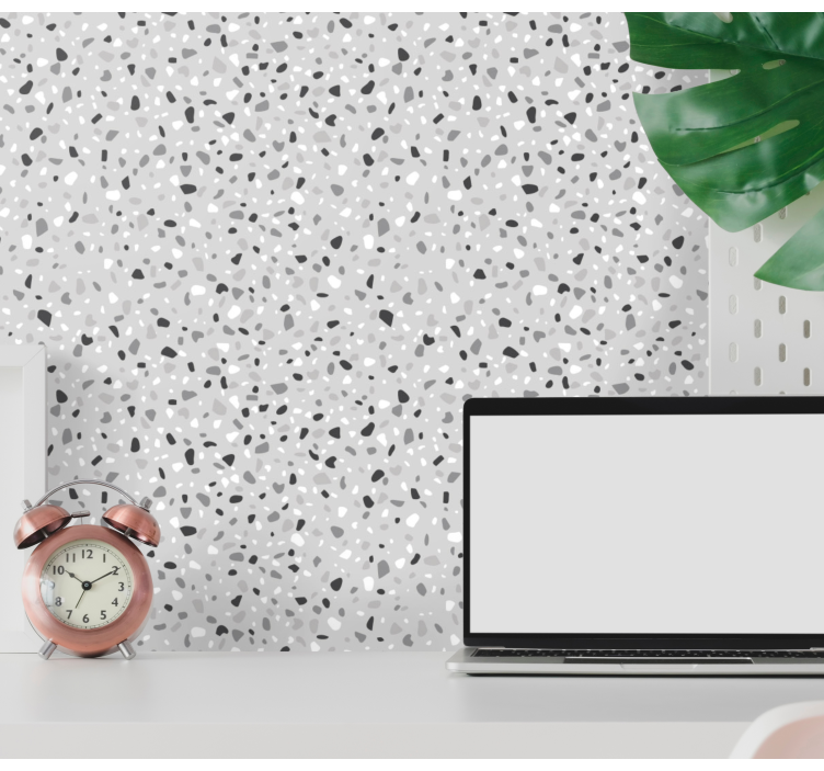 Terrazzo ihlette Egyedi textúra tapéta - TenStickers