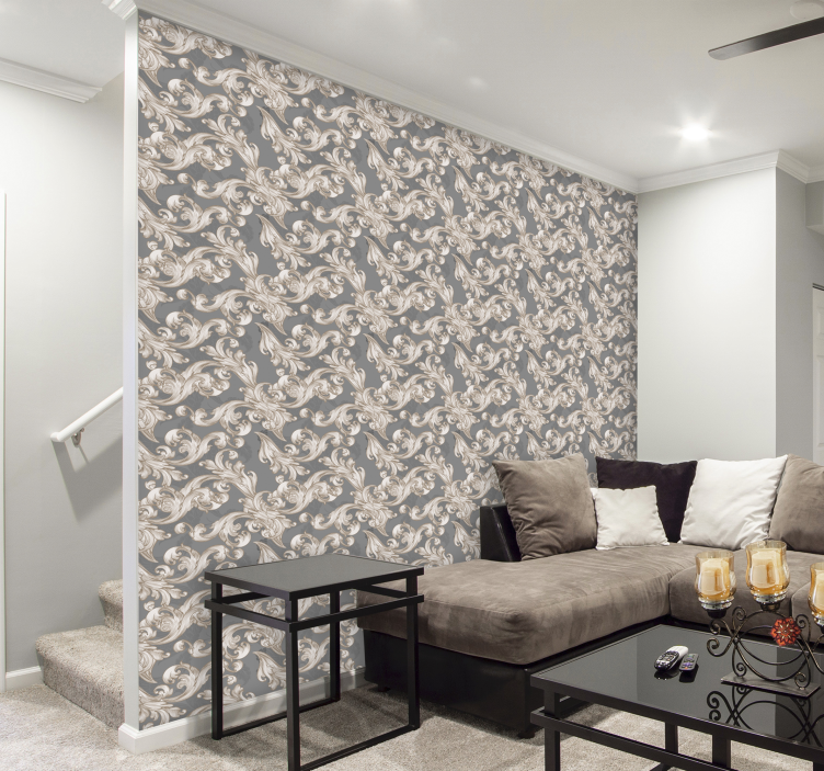 Belle grise díszítő tapéta - TenStickers