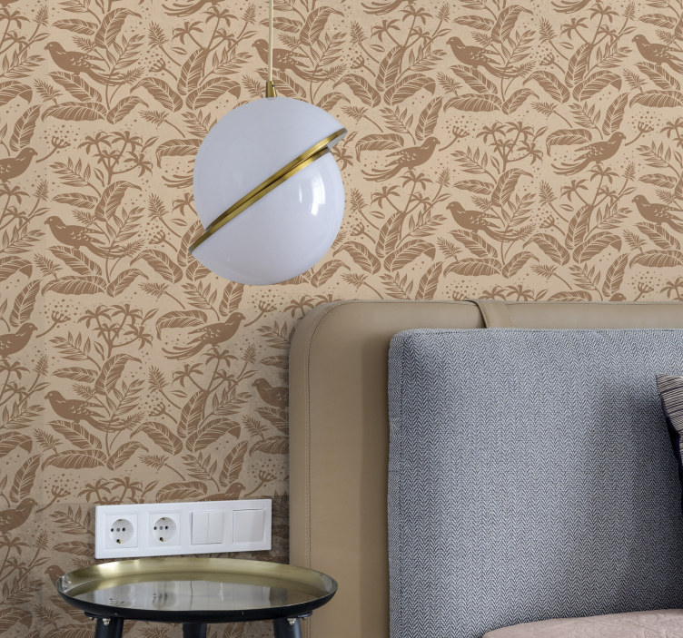 Botanikai varázslat Tapéta Virágdíszes - TenStickers