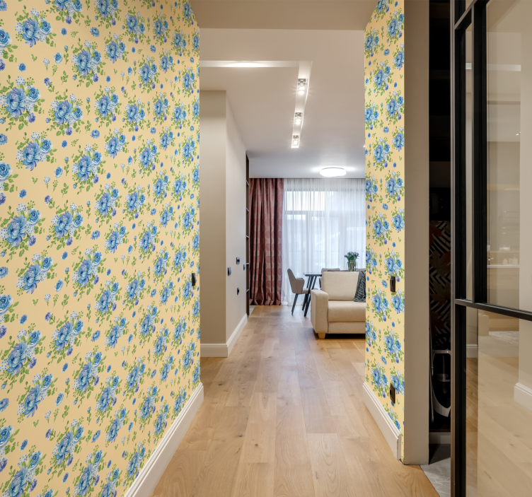 Csillogó előszoba folyosó tapéta - TenStickers