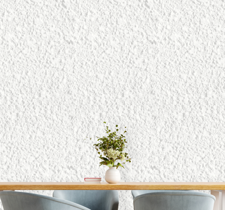 Fehér 3d kövek mintás kő tapéta - TenStickers