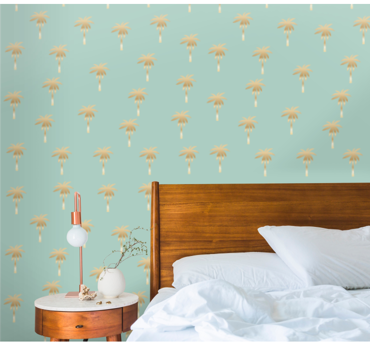 Finom pálmafák tapéta - TenStickers