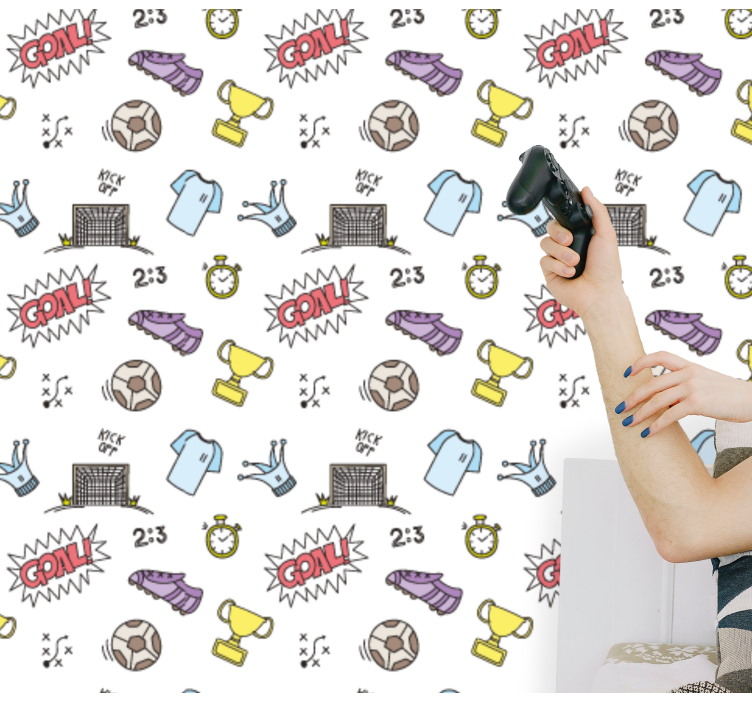 Foci szórakoztató téma Babaszoba tapéta - TenStickers