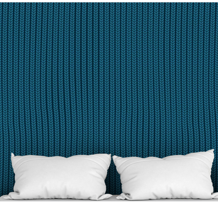 Fonott elegancia Tapéta Négyzet alakú tapéta - TenStickers