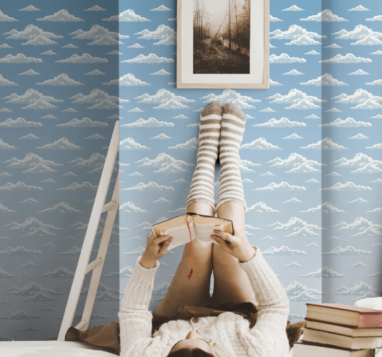 Tapéta felhők absztrakt tapéta - TenStickers