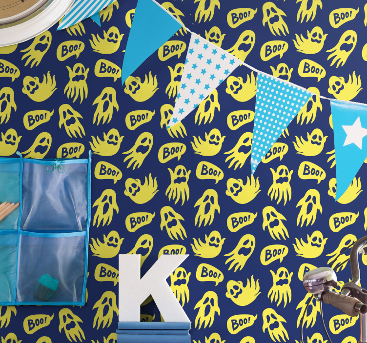 Kísérteties minták Tapéta halloween - TenStickers