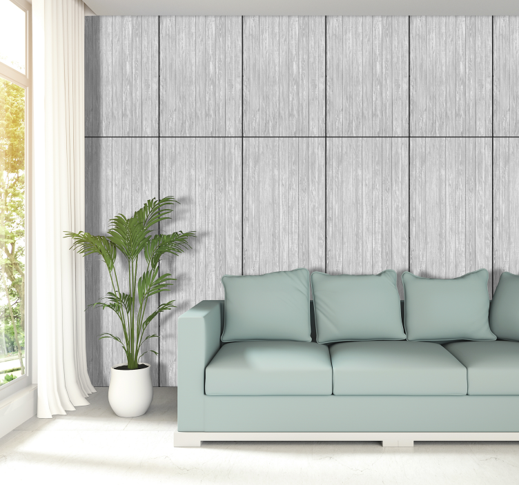 Nagy szürke felhő fa textúra tapéta - TenStickers