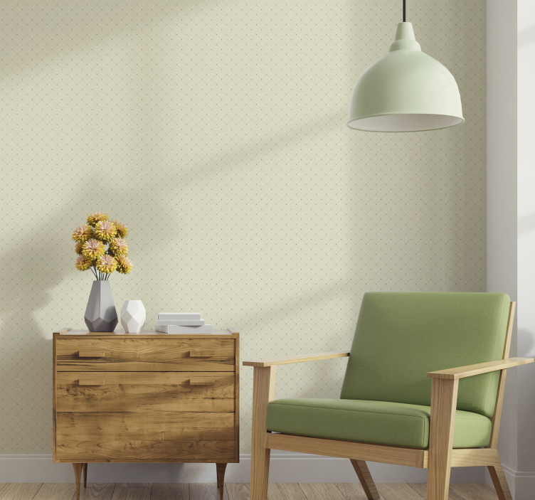 Pont gyémánt kör mintás tapéta - TenStickers