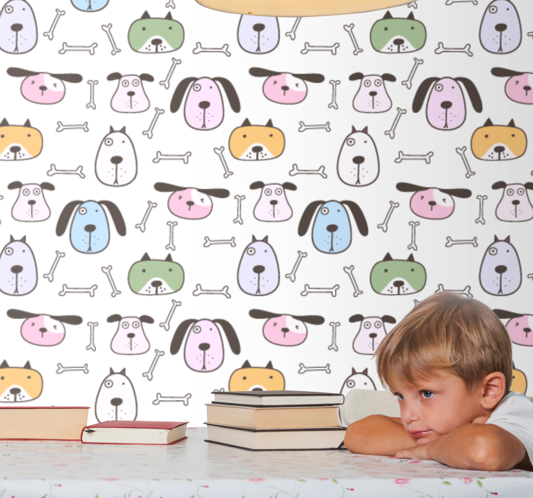 Rajzfilm kutya barátok Tapéta Kutya Tapéták - TenStickers