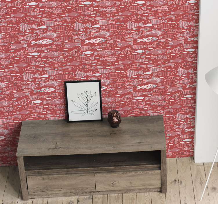 Sok hal tengeri állatok tapéta alatt - TenStickers