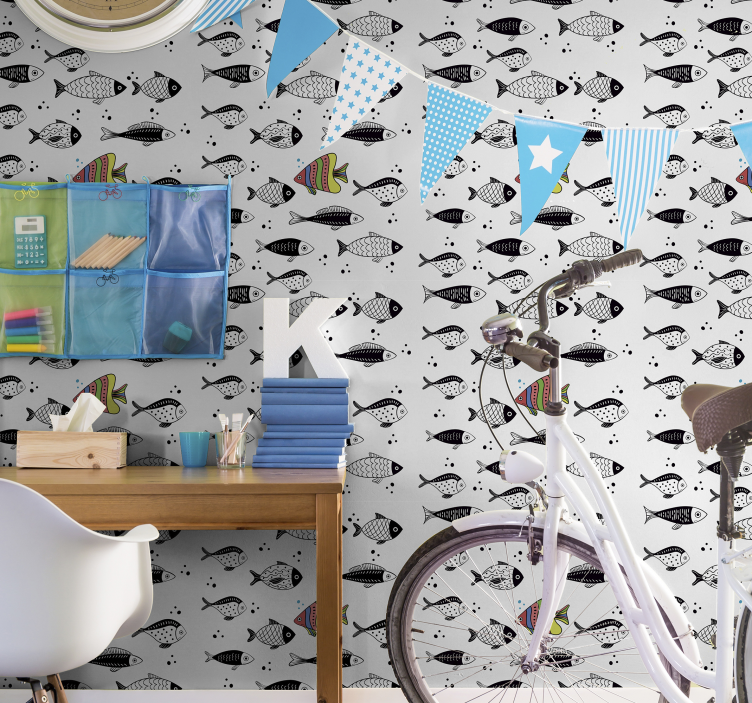 Counter flow állati tapéta - TenStickers