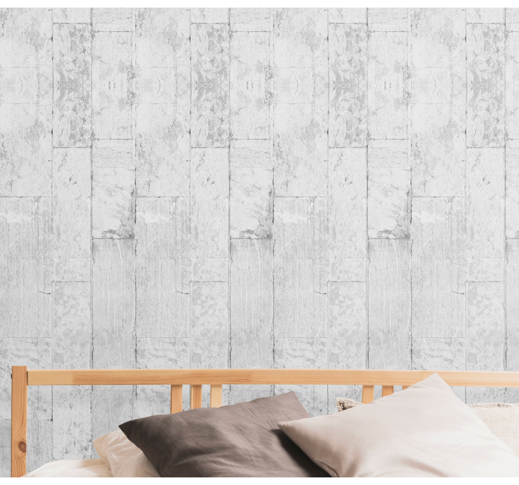 Szürke beton textúra tapéta - TenStickers