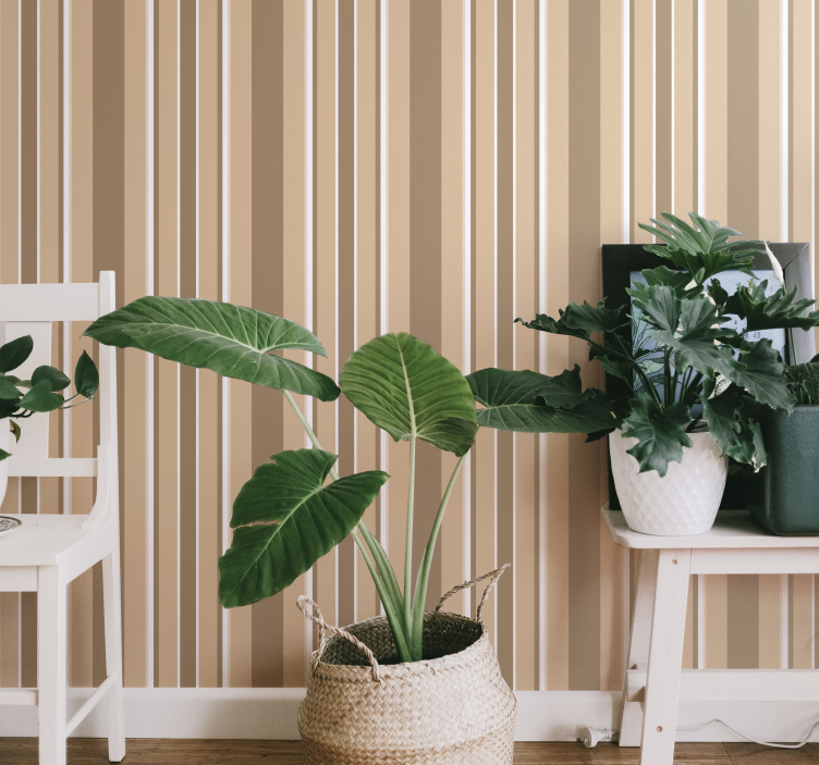 Trópusi színek paletta függőleges tapéta - TenStickers