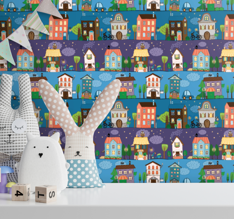 Városi történetidő Tapéta városi és országos tapétaek - TenStickers