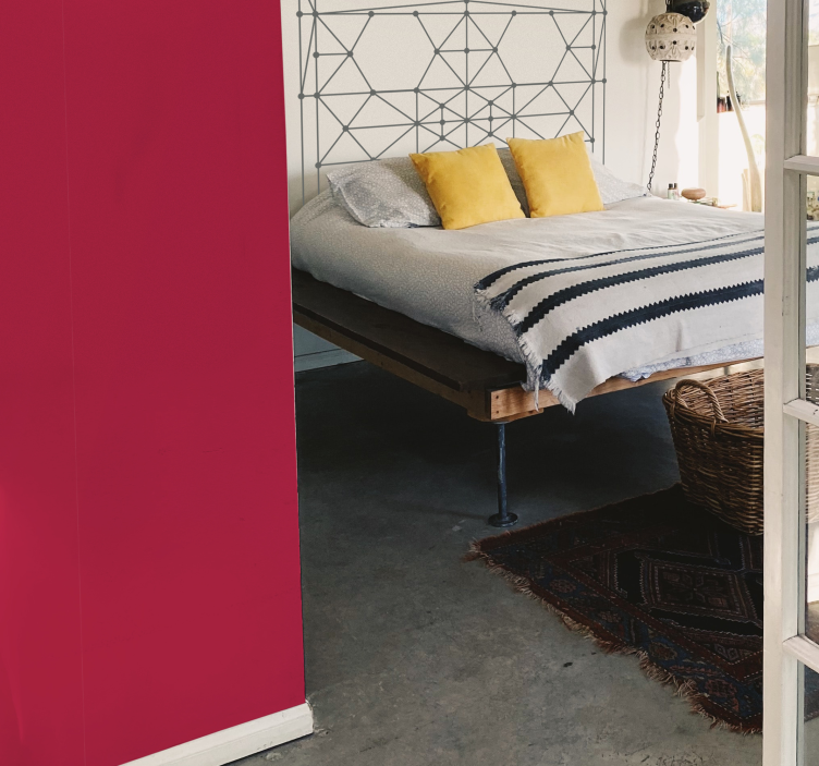 Viva magenta rózsaszín tapéta - TenStickers