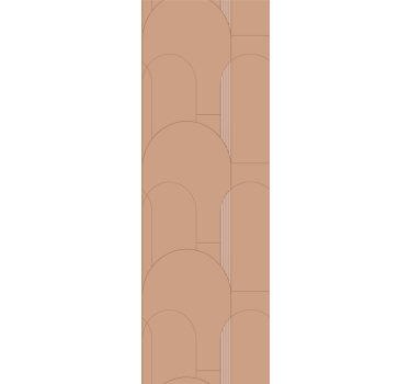 Bézs ív minták Tapéta Modern - TenStickers