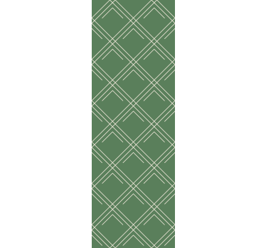 átlós zöld motívum Tapéta Geometriai - TenStickers