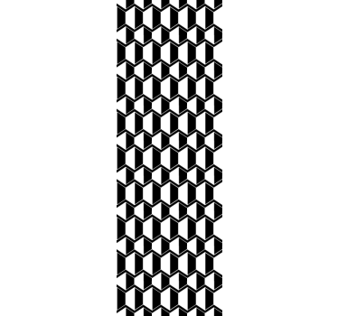 3d köbös minta Tapéta Geometriai - TenStickers